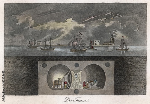 Thames Tunnel - Anon Col. Date: 1843 photo