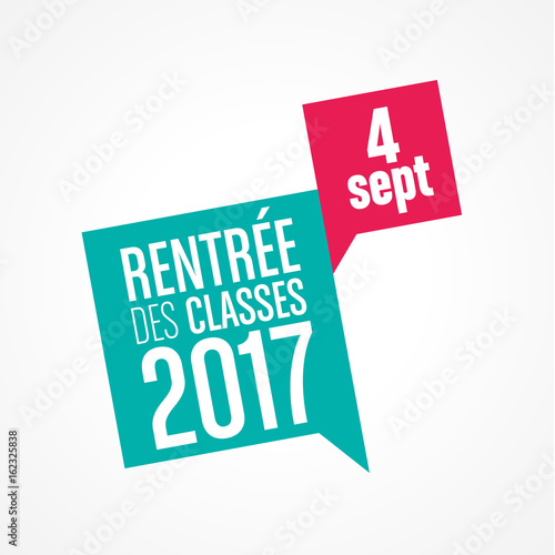 rentrée des classes