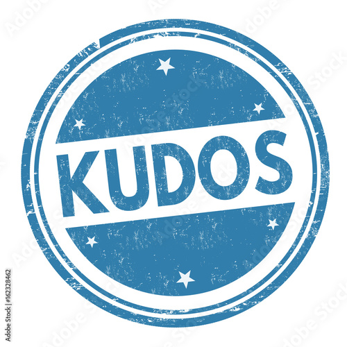 Kudos sign or stamp