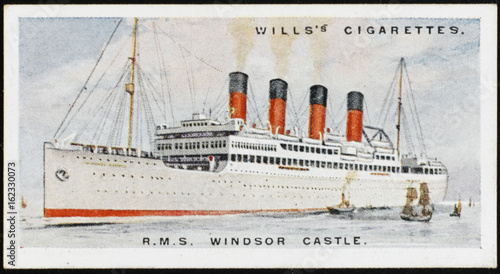 Ship 'Windsor Castle'. Date: 1924 photo