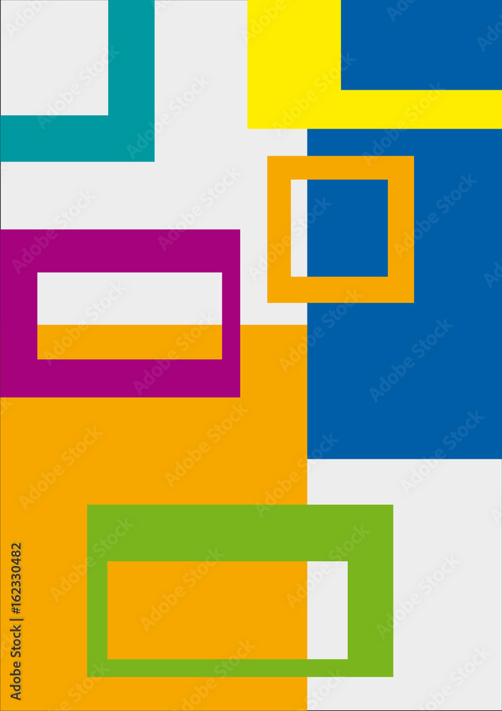 Fototapeta premium vector abstract geometric background, vintage for poster or cover