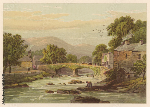 Wales - Beddgelert. Date: 1879 photo