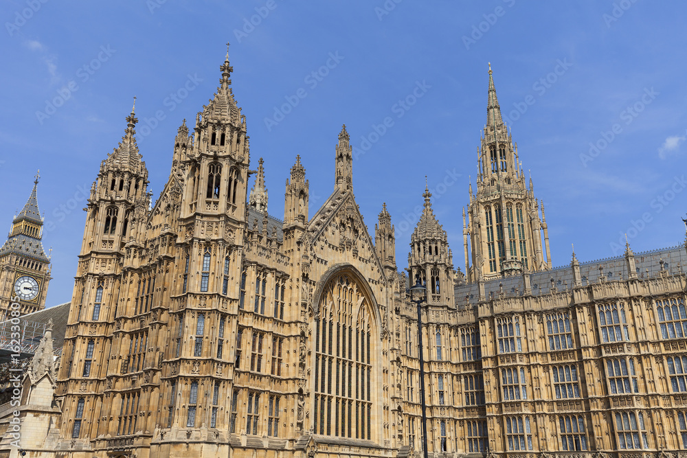 Palace of Westminster, details, London, England.