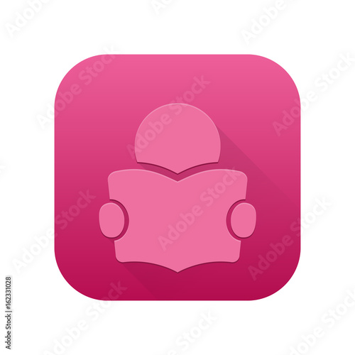 Matte Long Shadow App-Icon
