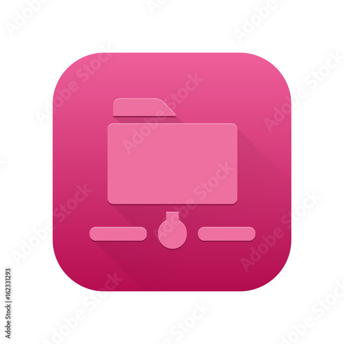 Matte Long Shadow App-Icon