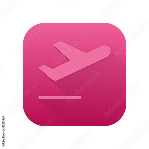 Matte Long Shadow App-Icon