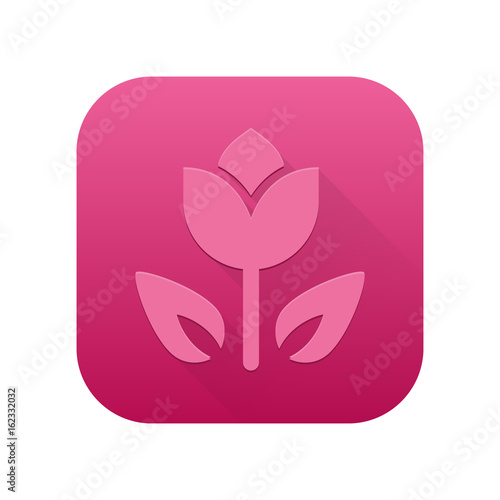 Matte Long Shadow App-Icon