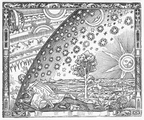Fotografie Earth Touches Heavens. Date: medieval