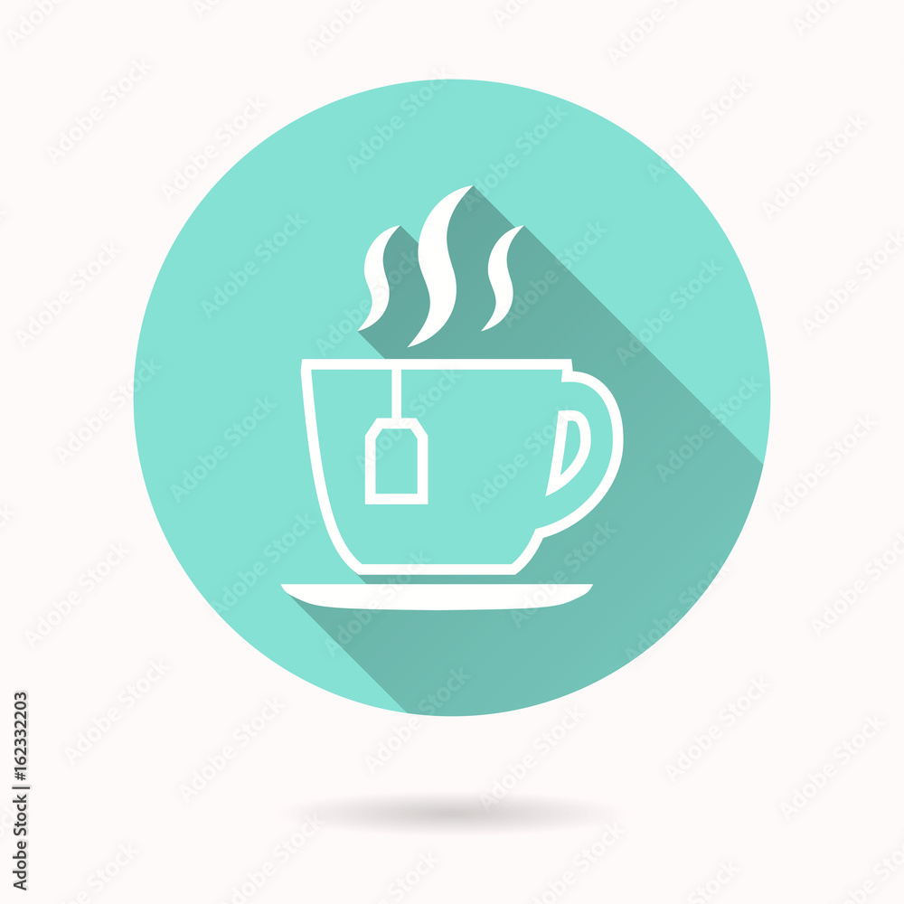 Tea vector icon. Tea vector icon.