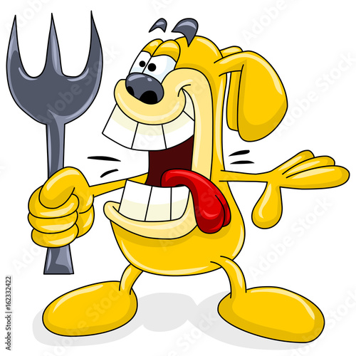Hungry Fork Monster