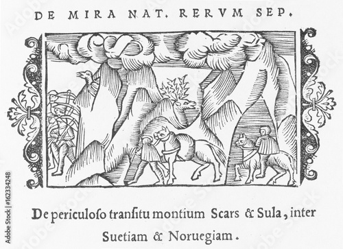 Travel in Scandinavia. Date: 1555