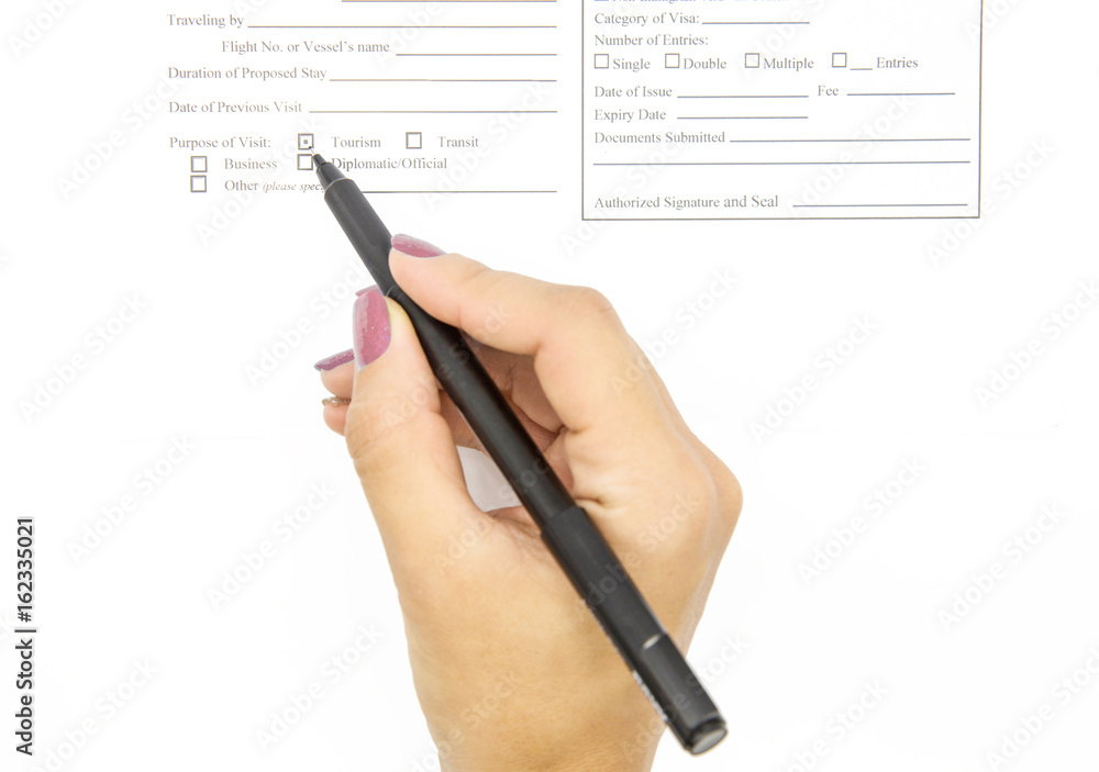 Visa application Visa application