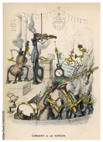Grandville Steam Orch. Date: 1841