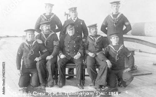 Foto Galley Crew 1914. Date: 1914