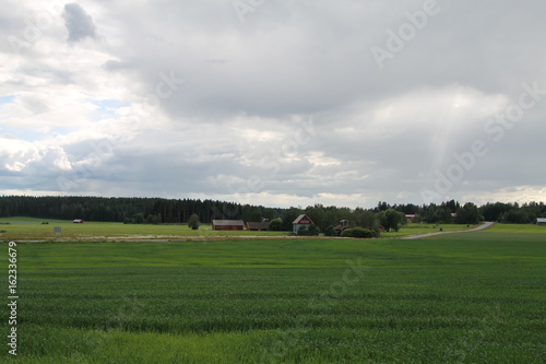 Foto Weites Land in Finnland