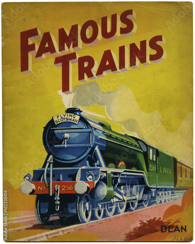 Canvas Print Flying Scotsman . Date: late 1930s