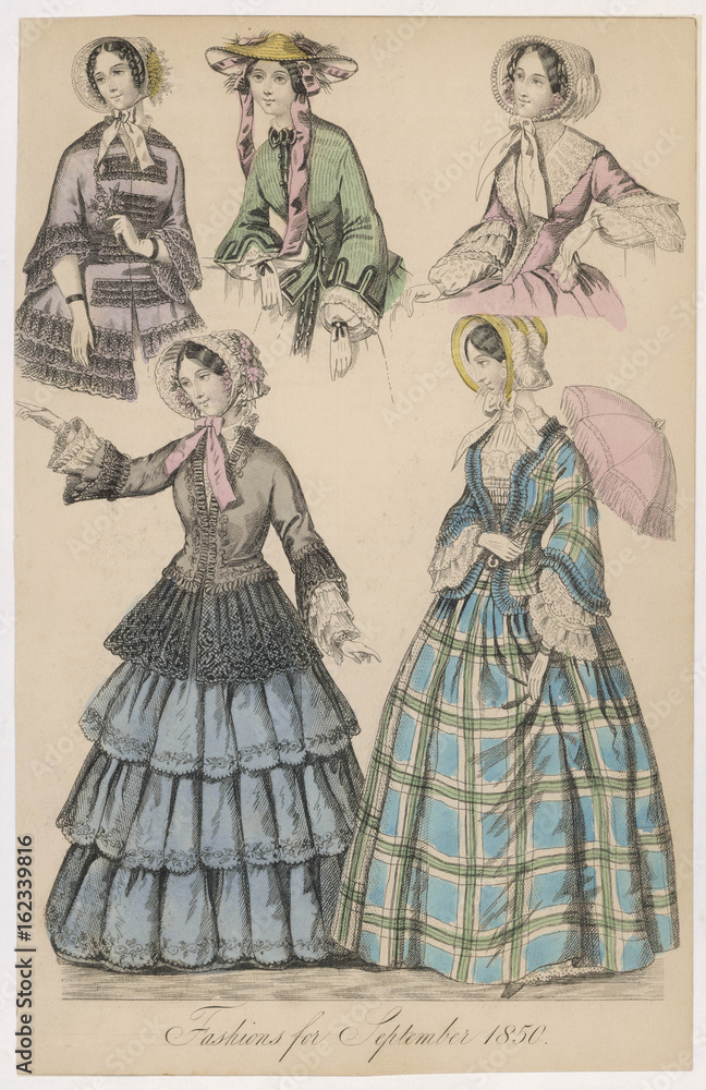 1850 costumes