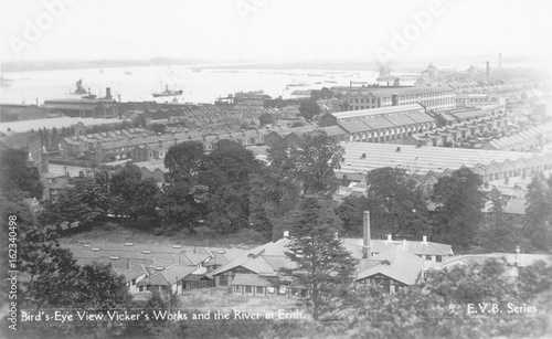 Vickers Works Erith. Date: 1929
