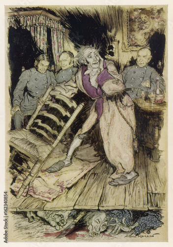 Vászonkép Tell Tale Heart  - Poe. Date: 1842