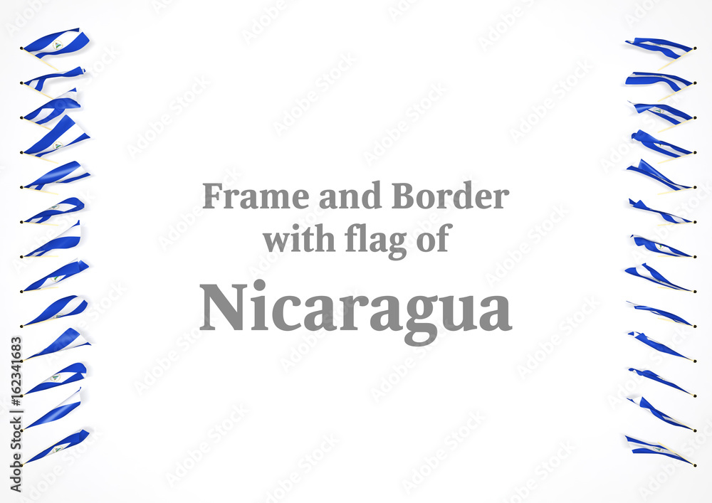 Frame And Border With Flag Of Nicaragua 3d Illustration Stock   1000 F 162341683 DGnvCugFwNGdKHkRuKKXnjeEWeaXh3jk 