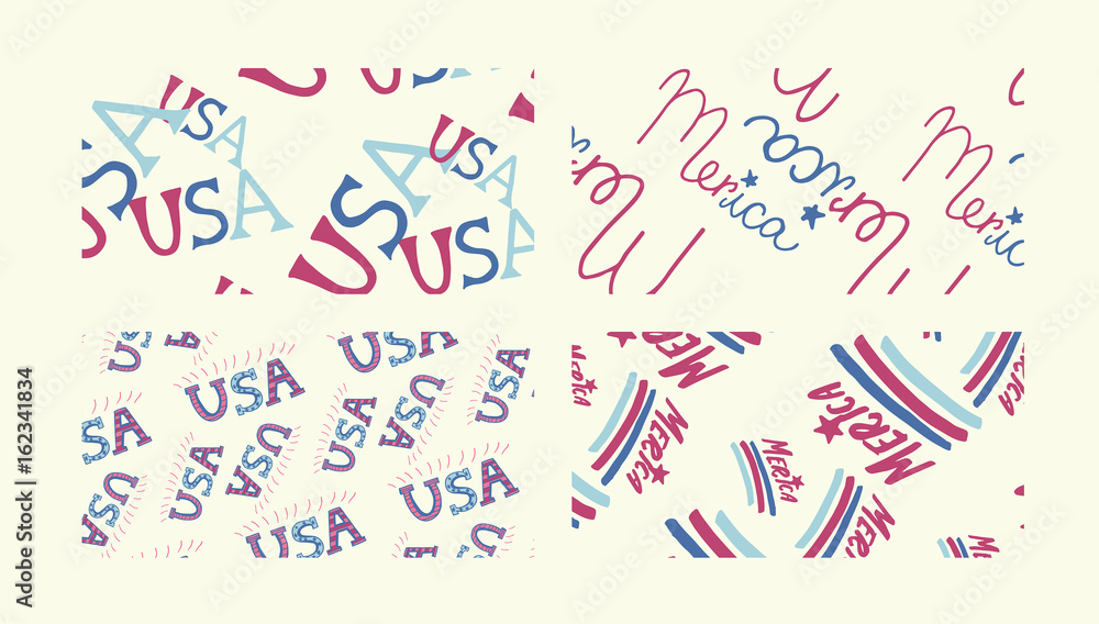 Vector icon of USA against yellow background Vector icon of USA against yellow background