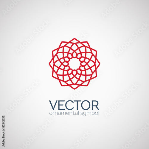 Vector geometric symbol