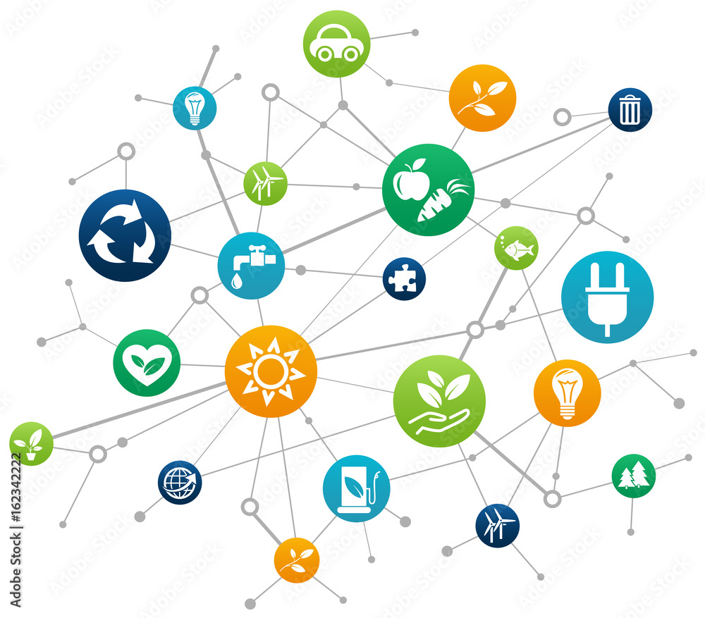 Environmental Challenges Vector Environmental Challenges Vector