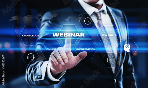 Webinar E-learning Training Business Internet Technology Concept