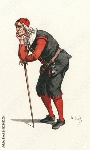 Fotografie Commedia Dell'arte - Biscegliese. Date: 1680