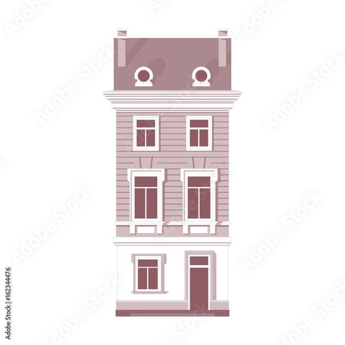 Detailed vintage house