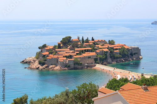 Saint Stephane's island in Montenegro