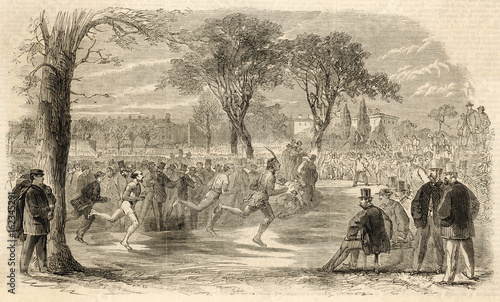 Deerfoot V Jackson 1861. Date: 1861
