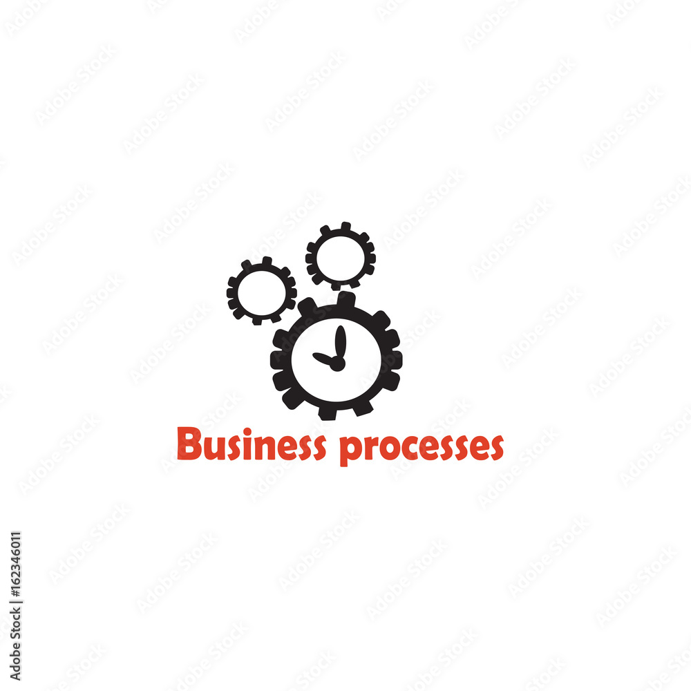 Vector illustration of an organization system, strategy concept. Business and manufacturing process theme. Vector illustration of an organization system, strategy concept. Business and manufacturing process theme.