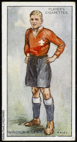 Lewis - Wales Rugby. Date: 1928