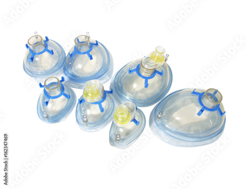 Set of oxygen mask