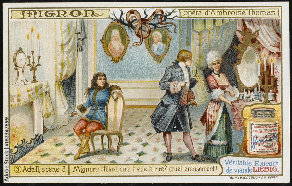 Thomas - Mignon - Liebig. Date: 1866 Stock Photo | Adobe Stock
