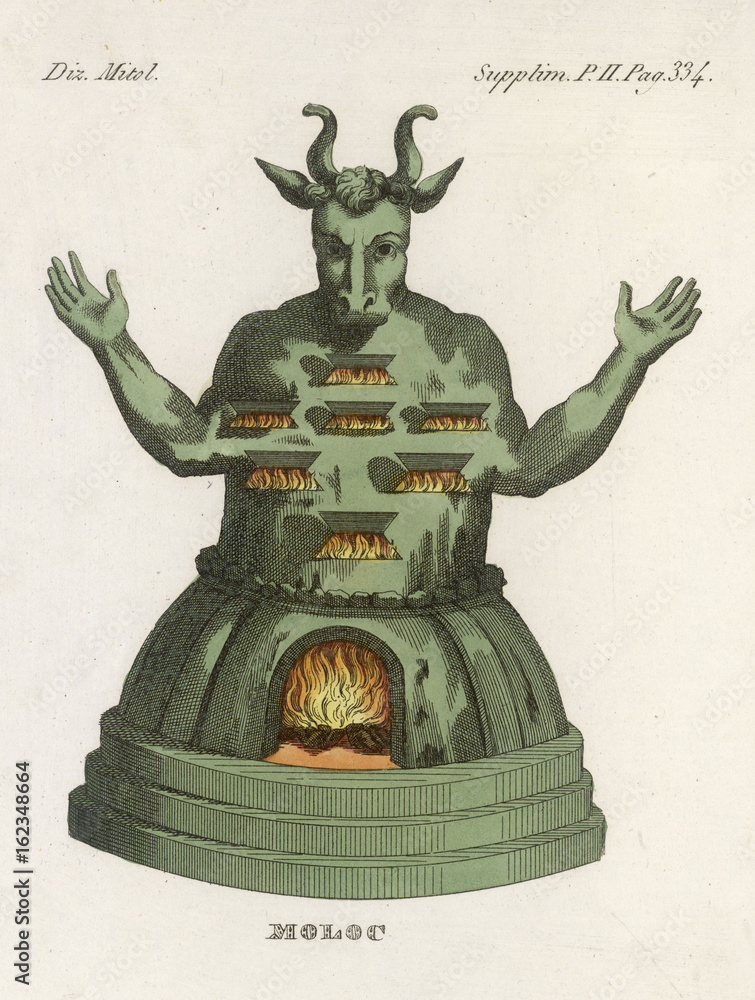 Moloch. Date: 7th Century BC Stock Photo | Adobe Stock