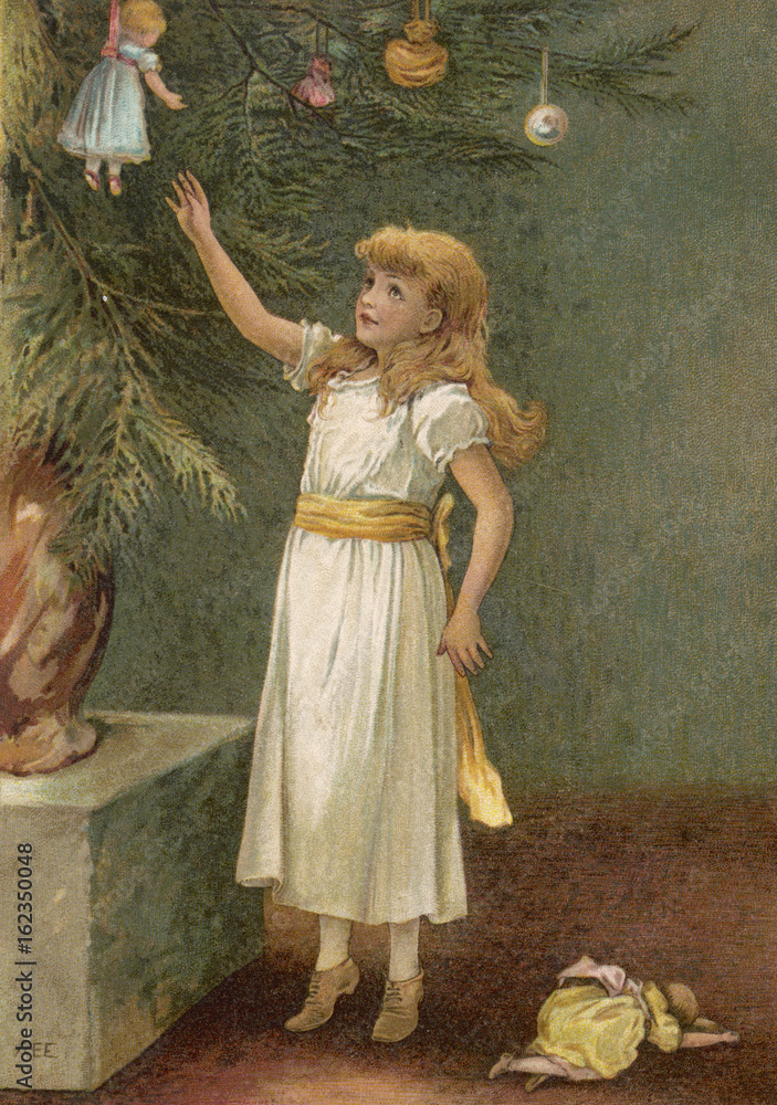 The Doll on the Tree. Date: circa 1880