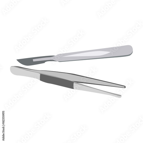 Surgical Instruments isometric icon
