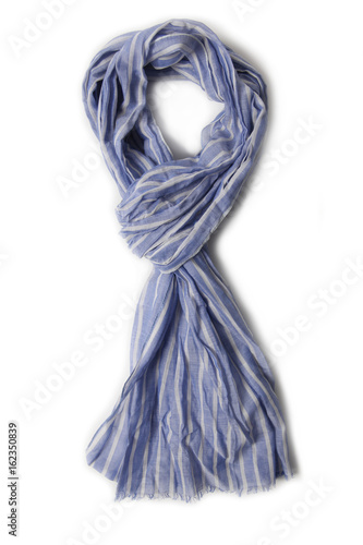 scarf for man with pattern and color, isolated © Sylvia