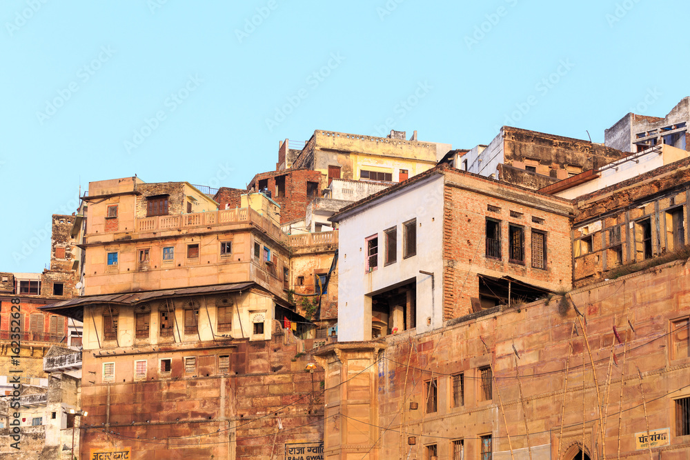 close up of Roof in Varanasi 