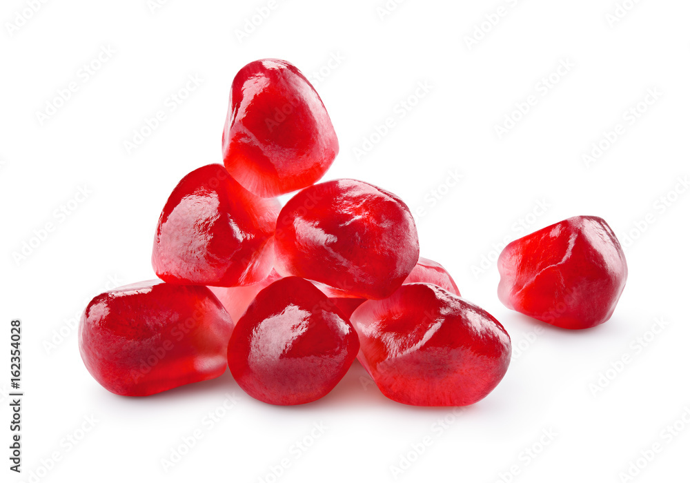 Pomegranate. Pomegranate seeds isolated on white. With clipping path. Full depth of field. Pomegranate. Pomegranate seeds isolated on white. With clipping path. Full depth of field.
