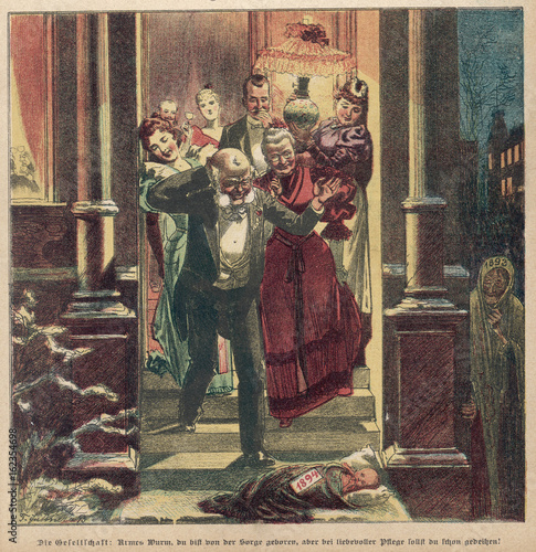 New Year Foundling. Date: 1894