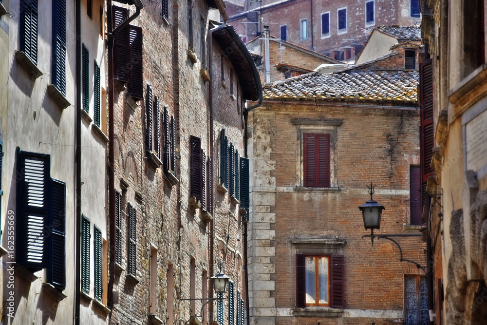 Architecture of Montepulciano in Tuscany, Italy