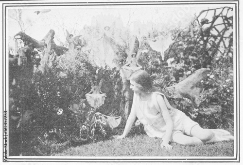 Naklejka Folklore - Fairies. Date: 1917