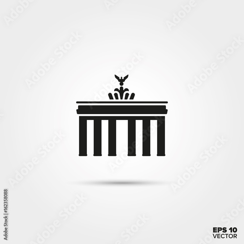 Brandenburg Gate Icon