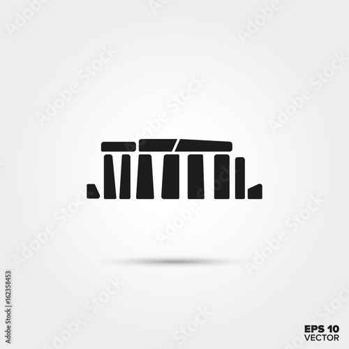 Stonehenge prehistoric site Icon