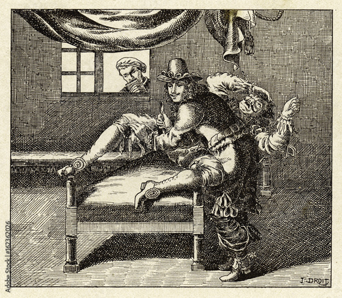 Castration 17th century. Date: 17th century photo