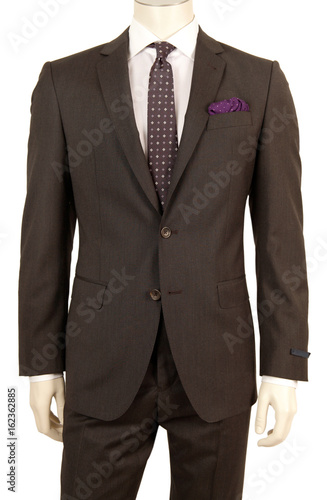 Men dummy in suit