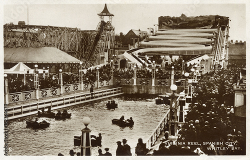 Whitley Bay Amusements. Date: 1920s photo